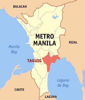 what is the province of taguig city